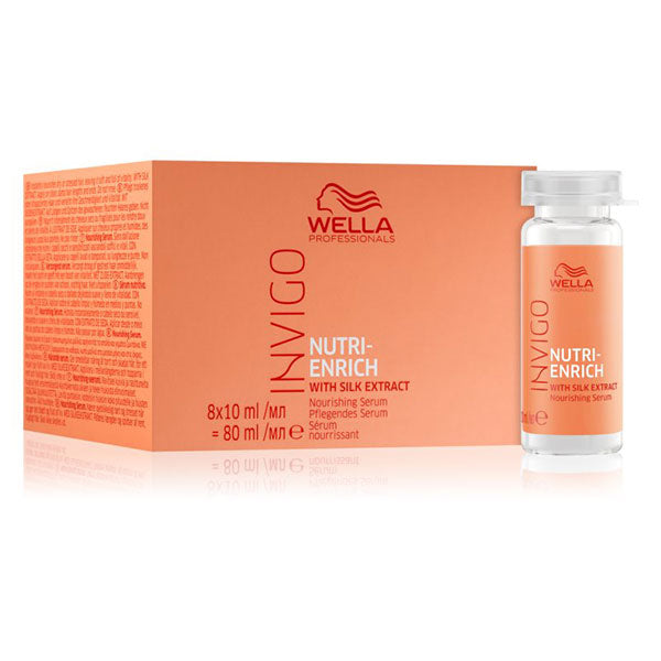 WELLA INVIGO NUTRI - ENRICH NOURISHING SERUM 8 X 10 ML - Tre Pi Profumerie