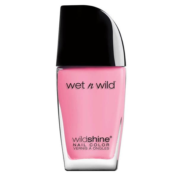 WET N WILD SMALTO NAIL COLOR WILD SHINE TICKLED PINK E455B - Tre Pi Profumerie