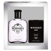 WHISKY MEN BLACK COFANETTO EDT 100 ML + DEODORANTE 150 ML - Tre Pi Profumerie