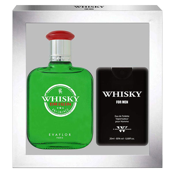 WHISKY MEN ORIGIN COFANETTO EDT 100 ML + DEODORANTE 150 ML - Tre Pi Profumerie