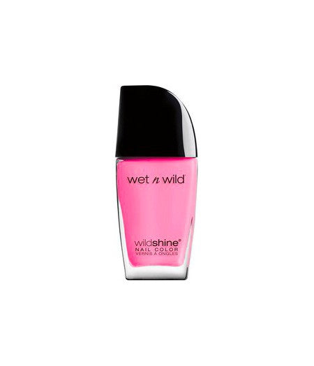 WET N WILD SMALTO NAIL COLOR WILD SHINE TICKLED PINK E455B - Tre Pi Profumerie
