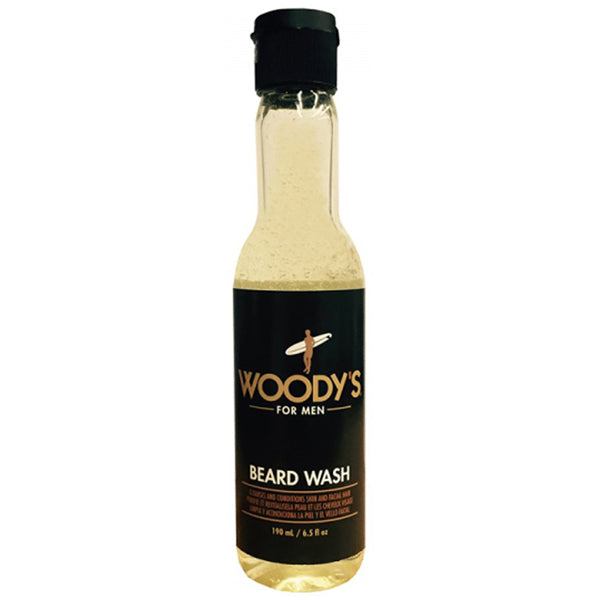 WOODY'S BEARD WASH DETERGENTE PULIZIA BARBA 190 ML - Tre Pi Profumerie