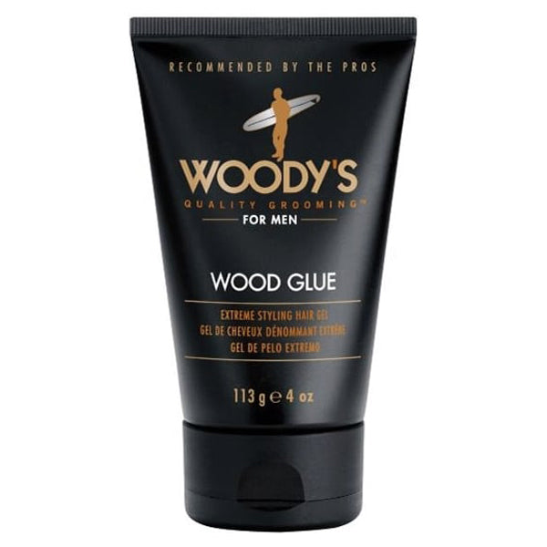 WOODY'S WOOD GLUE GEL CAPELLI TENUTA EXTRA FORTE 113 G - Tre Pi Profumerie