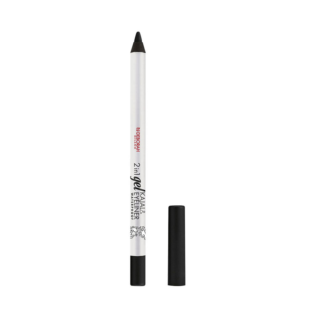 DEBORAH KAJAL EYELINER 2 IN 1 GEL WATERPROOF - Tre Pi Profumerie