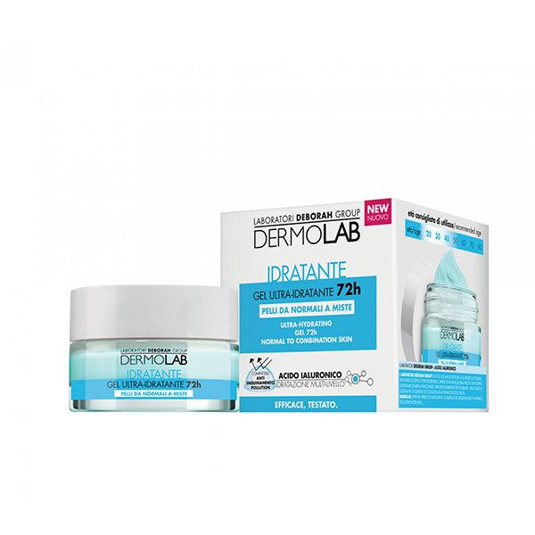 DERMOLAB IDRATANTE GEL ULTRA IDRATANTE 72H PELLI NORM-MIST 50 ML - Tre Pi Profumerie