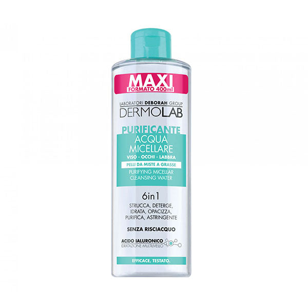DERMOLAB PURIFICANTE ACQUA MICELLARE 6 IN 1 400 ML - Tre Pi Profumerie