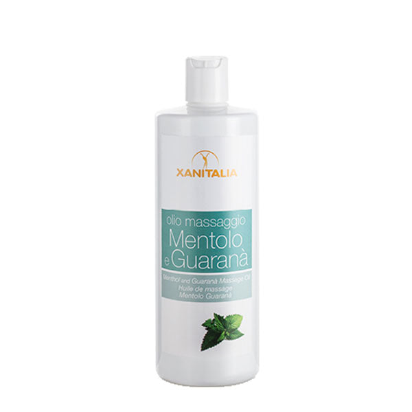 XANITALIA PREMIUM OLIO MASSAGGIO MENTA GUARANA 500 ML - Tre Pi Profumerie