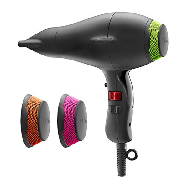 ELCHIM PHON XLITE FUN COLORS ULTRA - LIGHT DRYER BLACK MAT - Tre Pi Profumerie