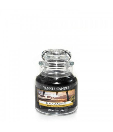 YANKEE CANDLE CANDELA PROFUMATA SMALL BLACK COCONUT             