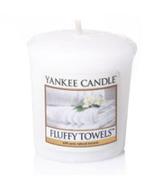 YANKEE CANDLE CANDELA PROFUMATA VOTIVE FLUFFY TOWELS            