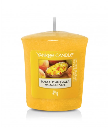 YANKEE CANDLE CANDELA PROFUMATA VOTIVE MANGO PEACH SAL - Tre Pi Profumerie