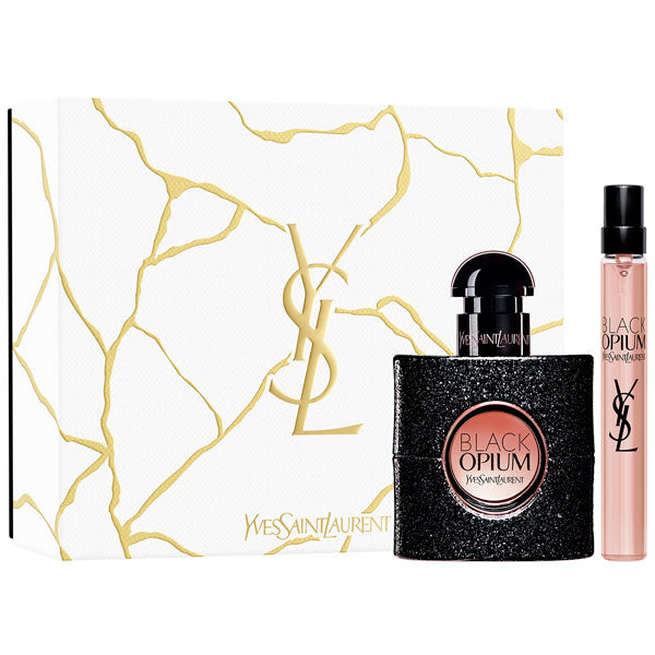 YVES SAINT LAURENT BLACK OPIUM COFANETTO EDP 30 ML + EDP 10 ML - Tre Pi Profumerie