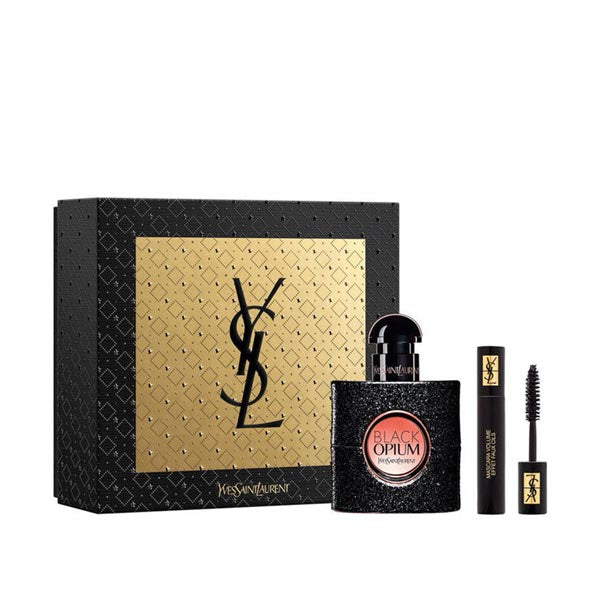 YVES SAINT LAURENT BLACK OPIUM COFANETTO EDT 30 ML + MASCARA - Tre Pi Profumerie