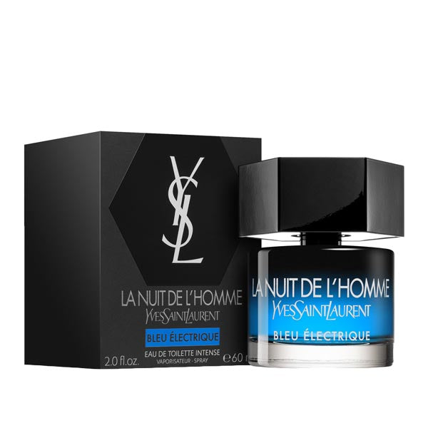 YVES SAINT LAURENT LA NUIT DE L'HOMME BLUE ELECTRIQUE EDT 60 ML - Tre Pi Profumerie